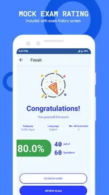 LTO Exam Reviewer android App screenshot 1